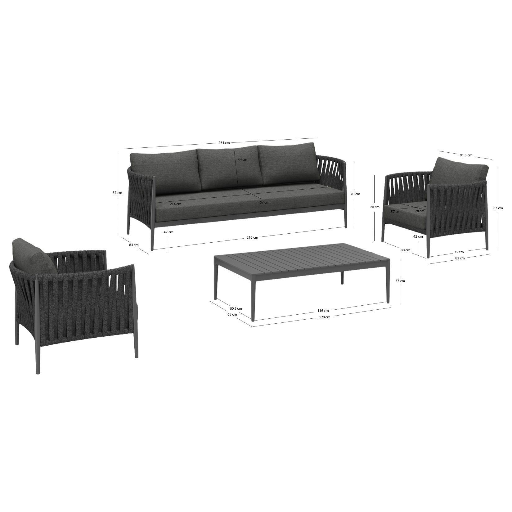 Set pentru exterior POLARIS