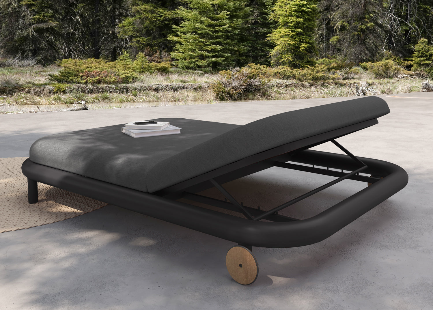 Sezlong dublu EUTOPIA