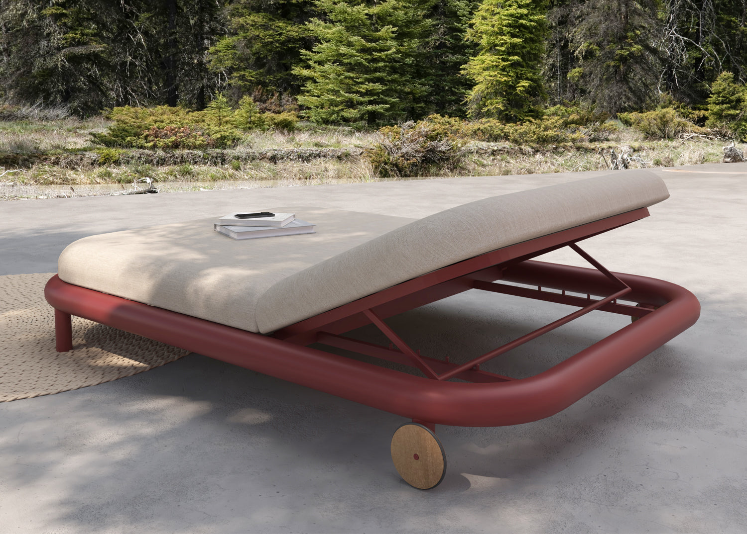 Sezlong dublu EUTOPIA