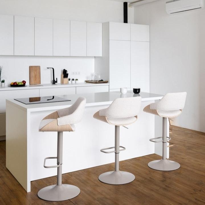 Scaun de bar SORA MOON H62/83 CM