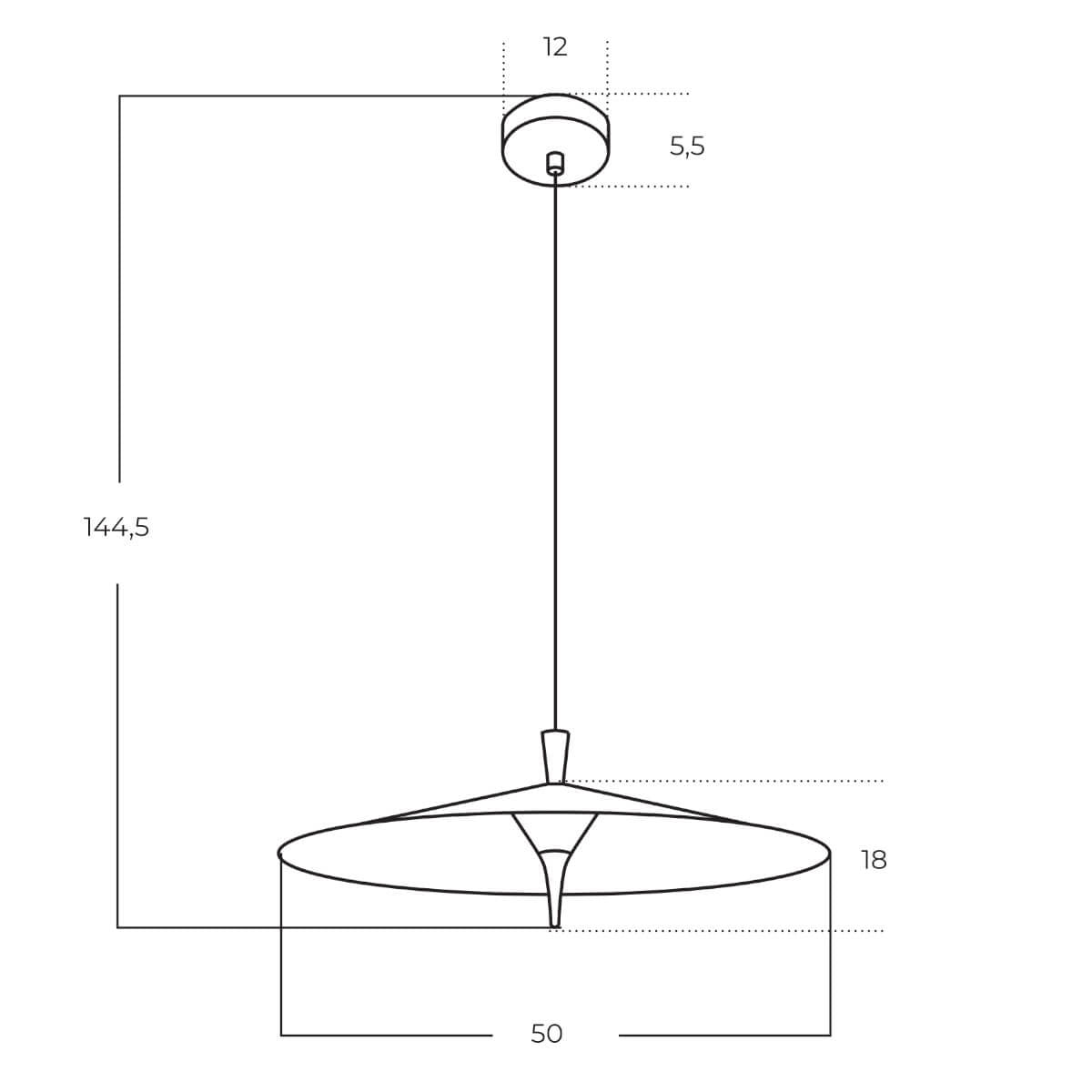 Lampa suspendata HERMAN