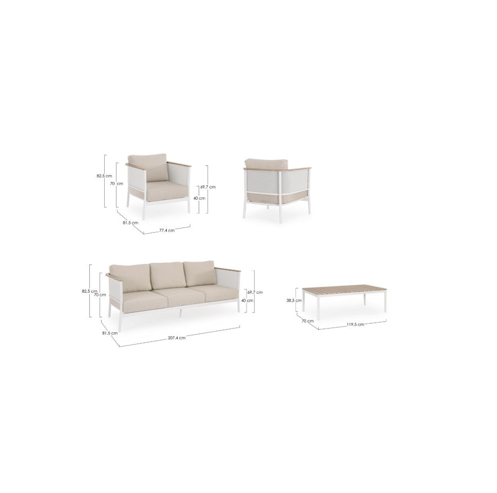 Set pentru exterior ULISES VAPOR