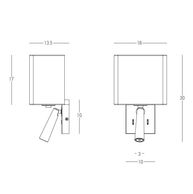 Aplica de perete VERIOS BRUSHED BRASS