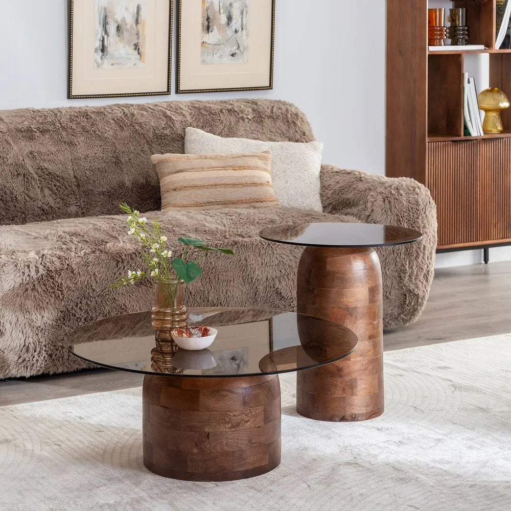 Masuta de cafea ADAME Ø80 x 35 CM