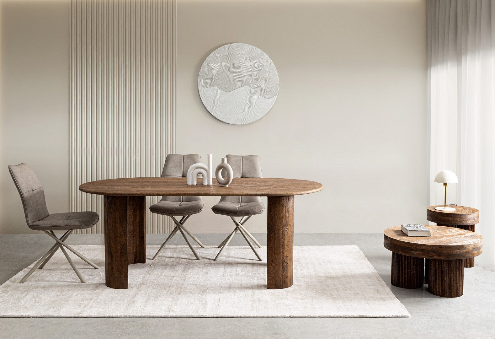 Tablou ADVILS TEXTURE ROUND Ø90 CM