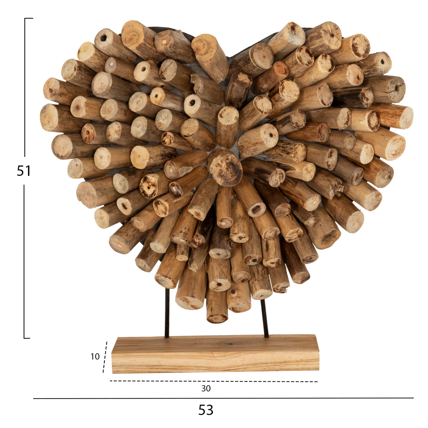 Decoratiune AGAVA HEART