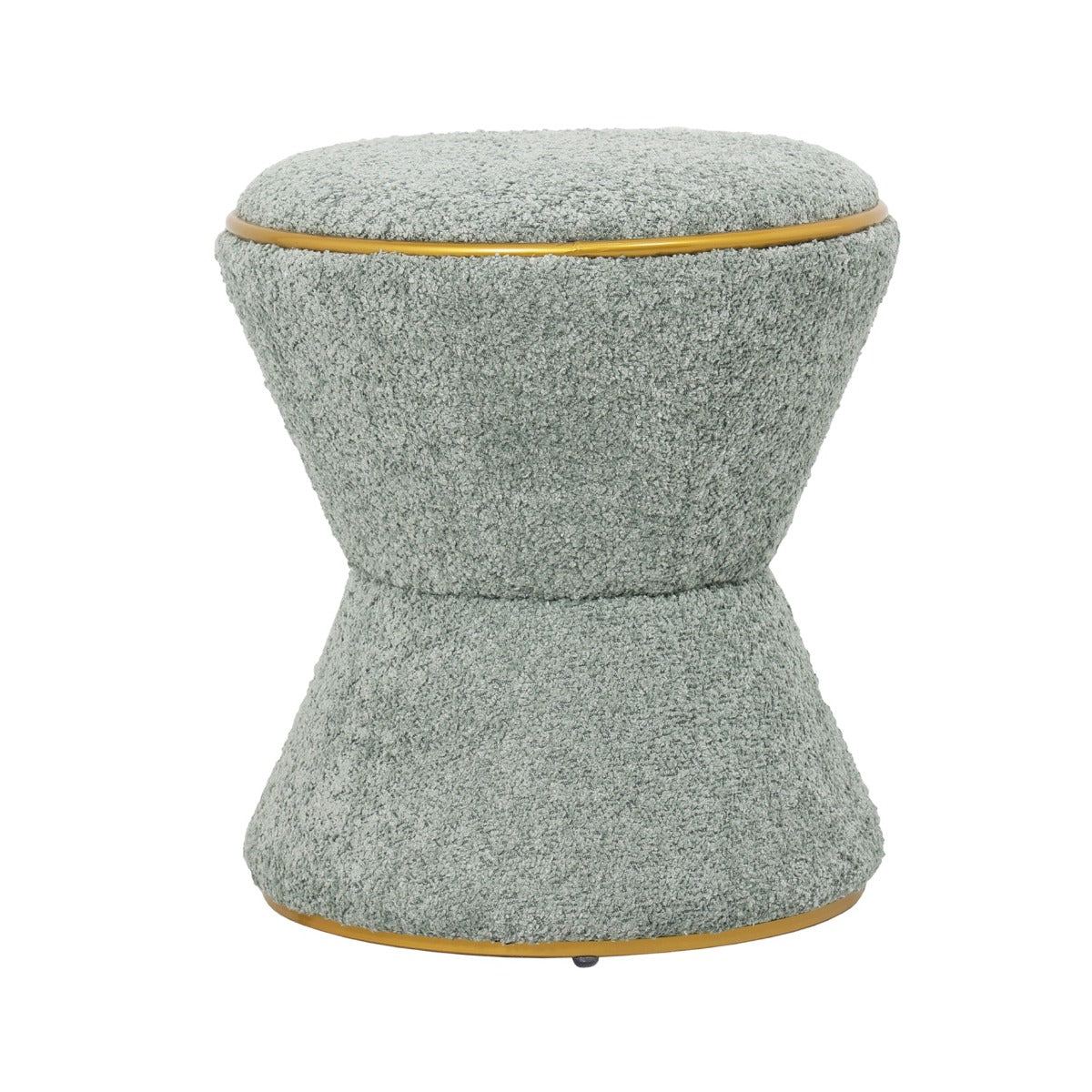 Taburet AGLAVO BOUCLE GOLD Ø38 CM