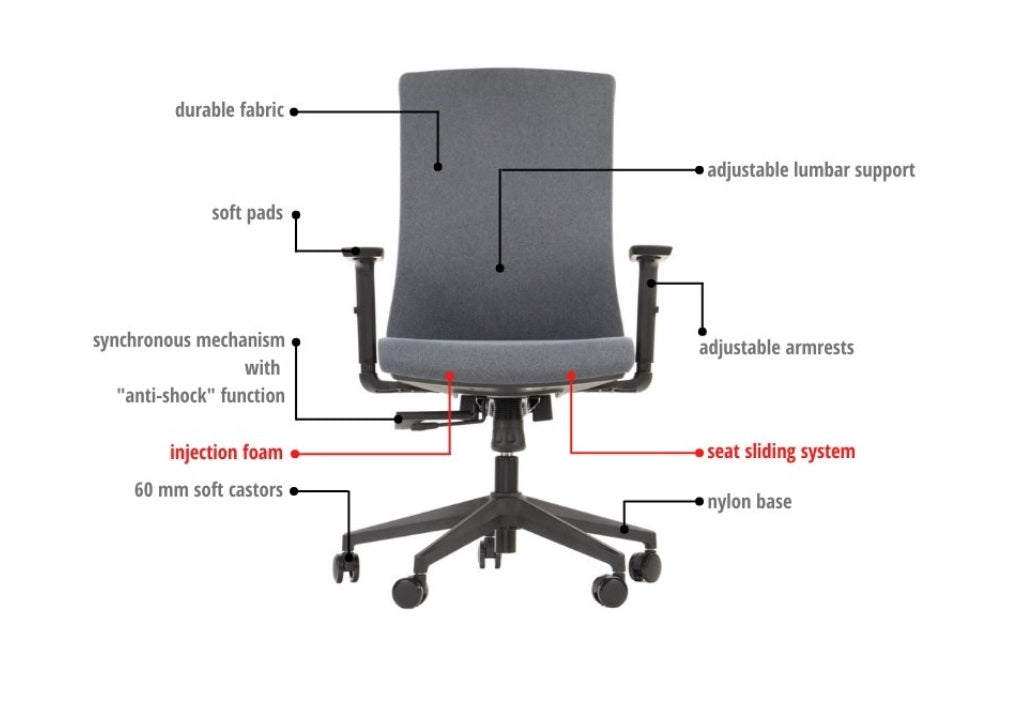 Scaun de birou ALICANTO