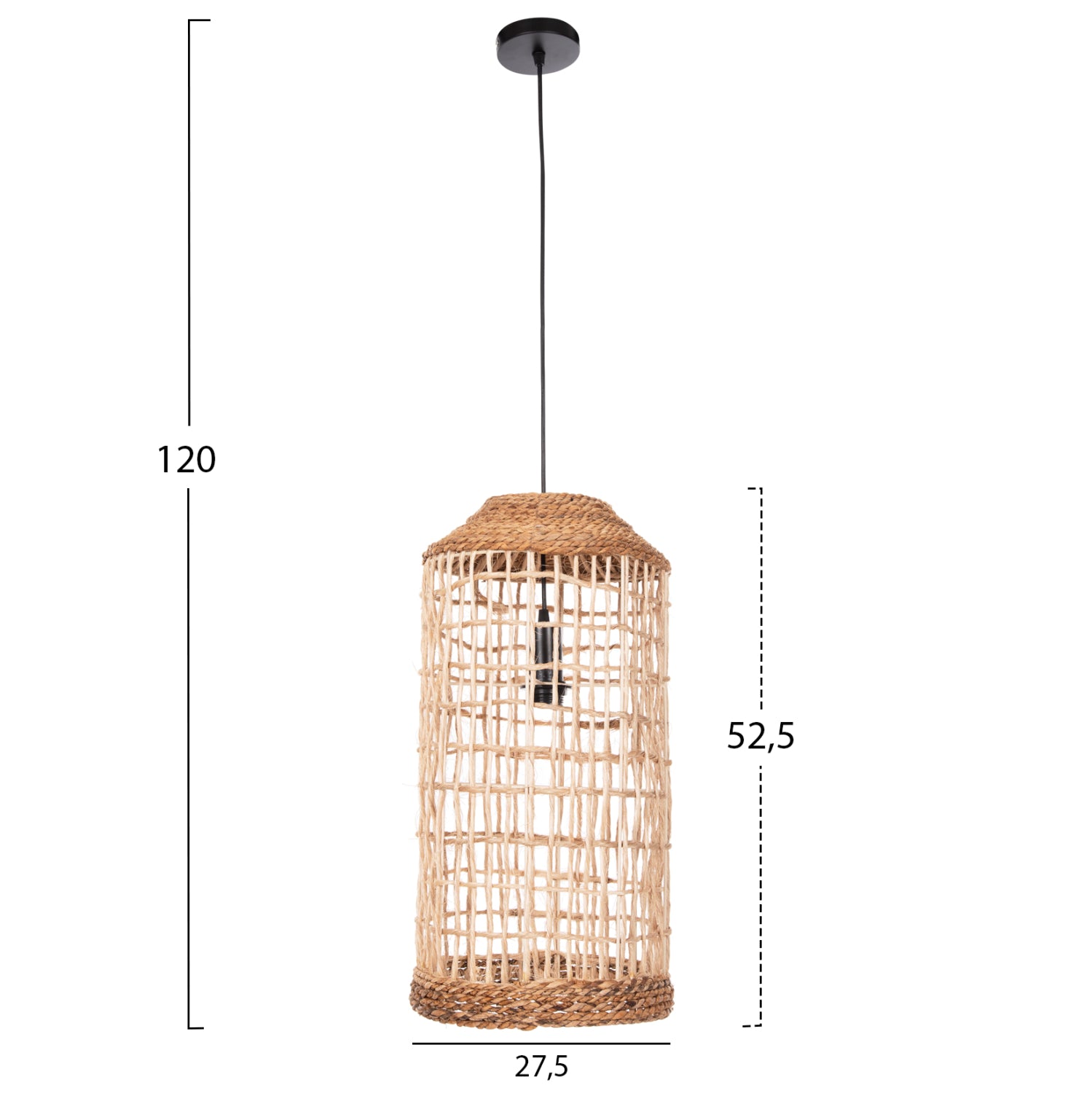 Lampa suspendata ALUSI ABACA 52H