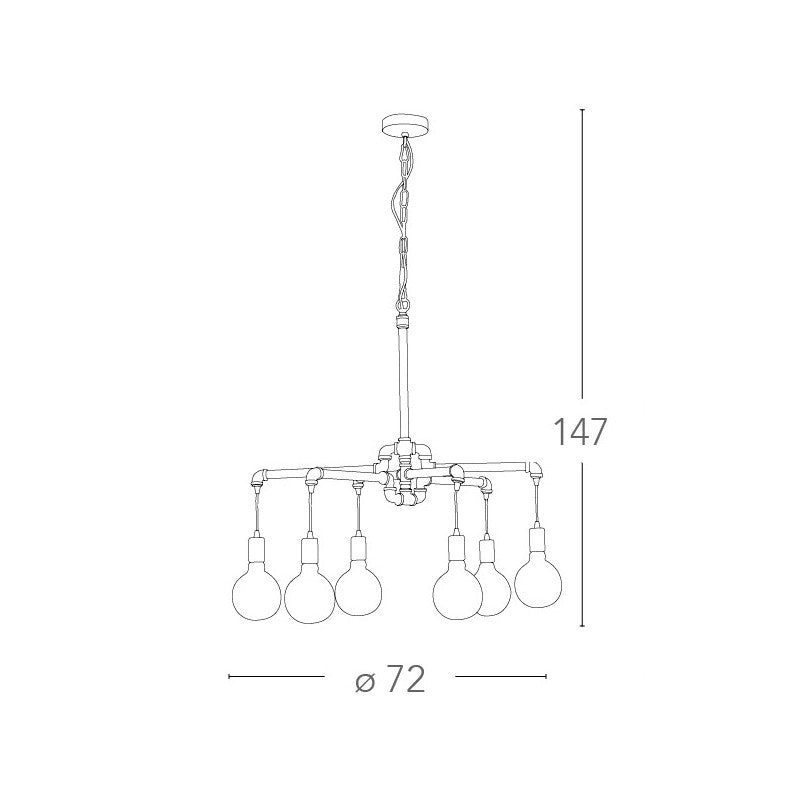 Lampă suspendată AMARCORD 6