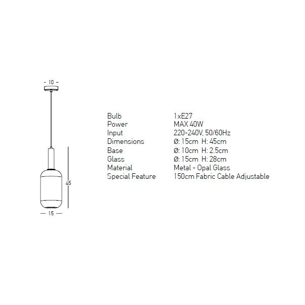 Lampa suspendata AMAYS