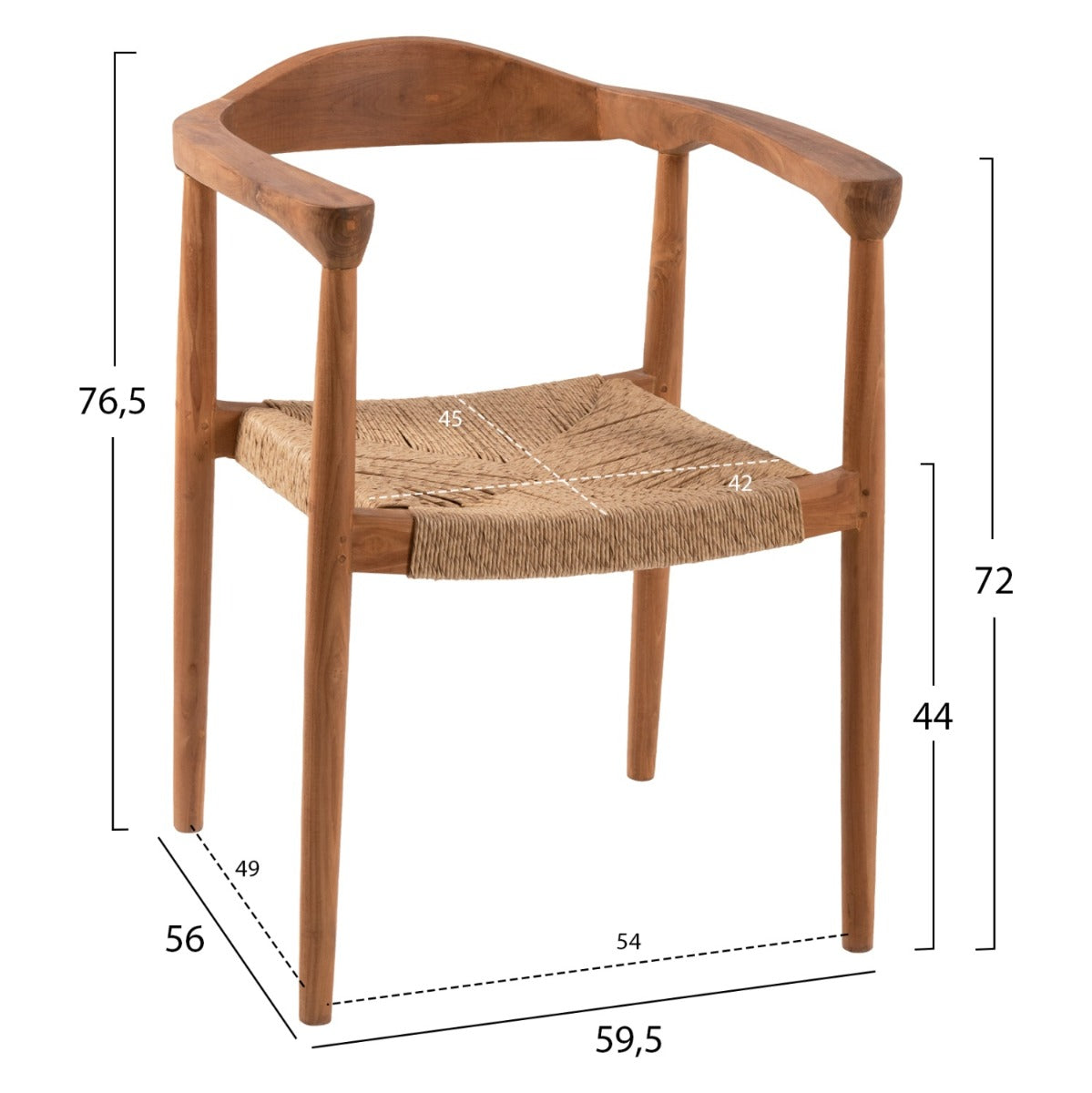 Scaun AMPER WOOD -PROMO