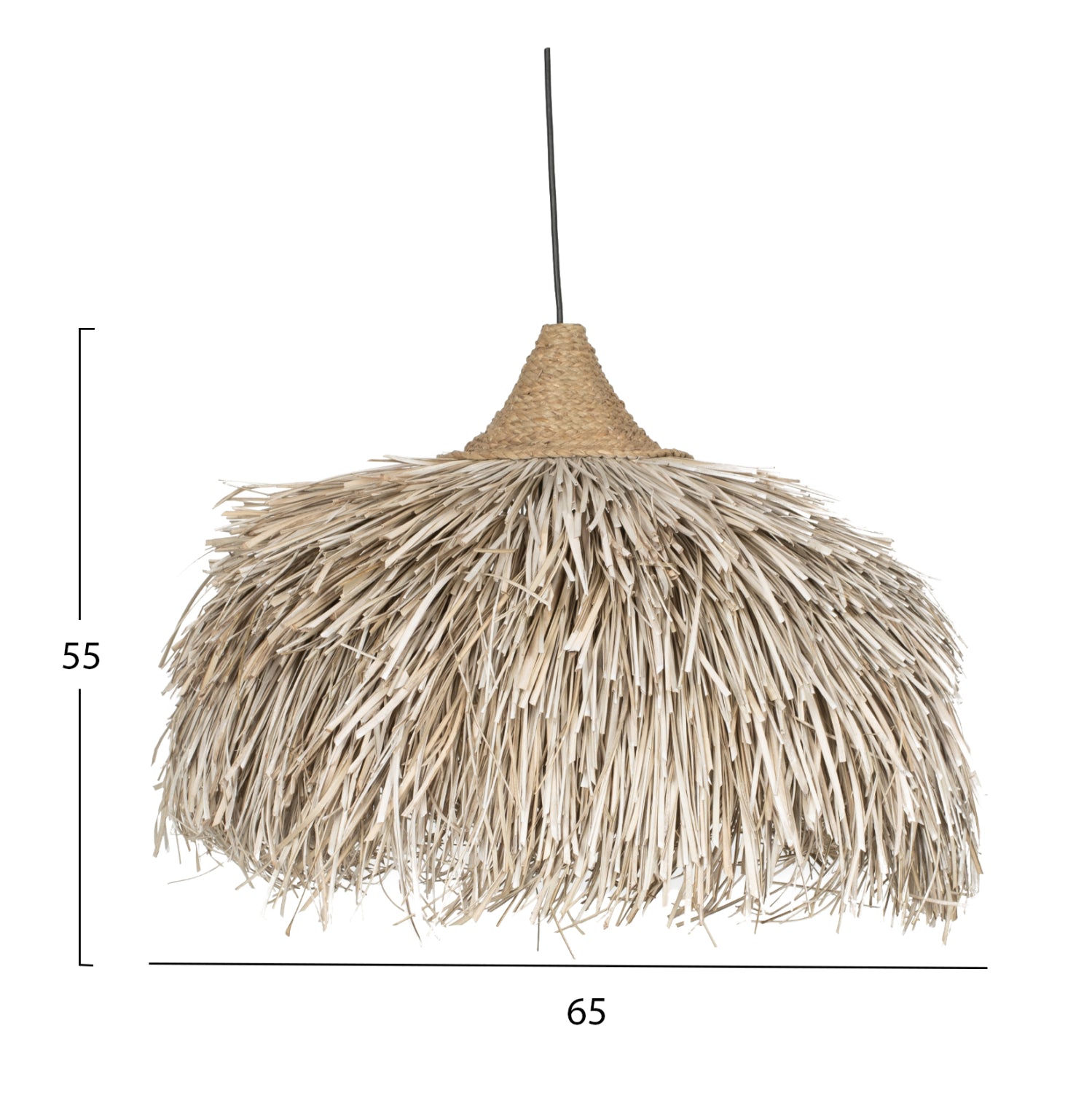 Abajur ANGER WHITEWASH