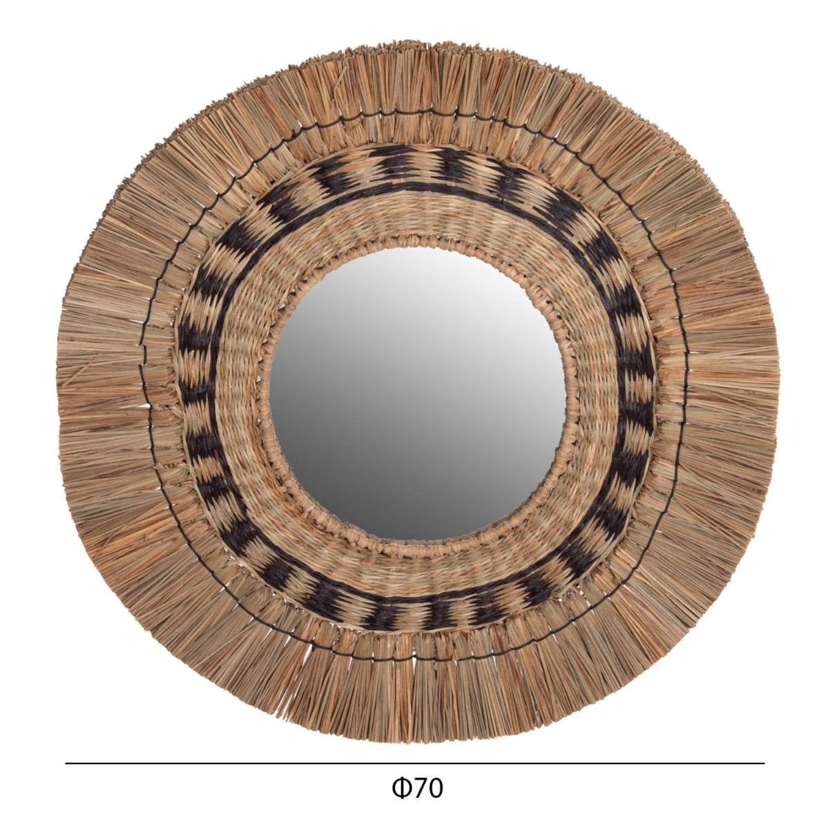 Oglinda de perete ANISKO Ø70 CM