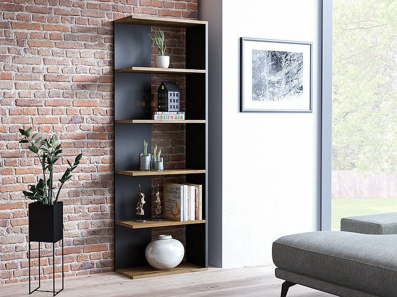 Biblioteca ANTONIC 60 x 25 x 170 CM
