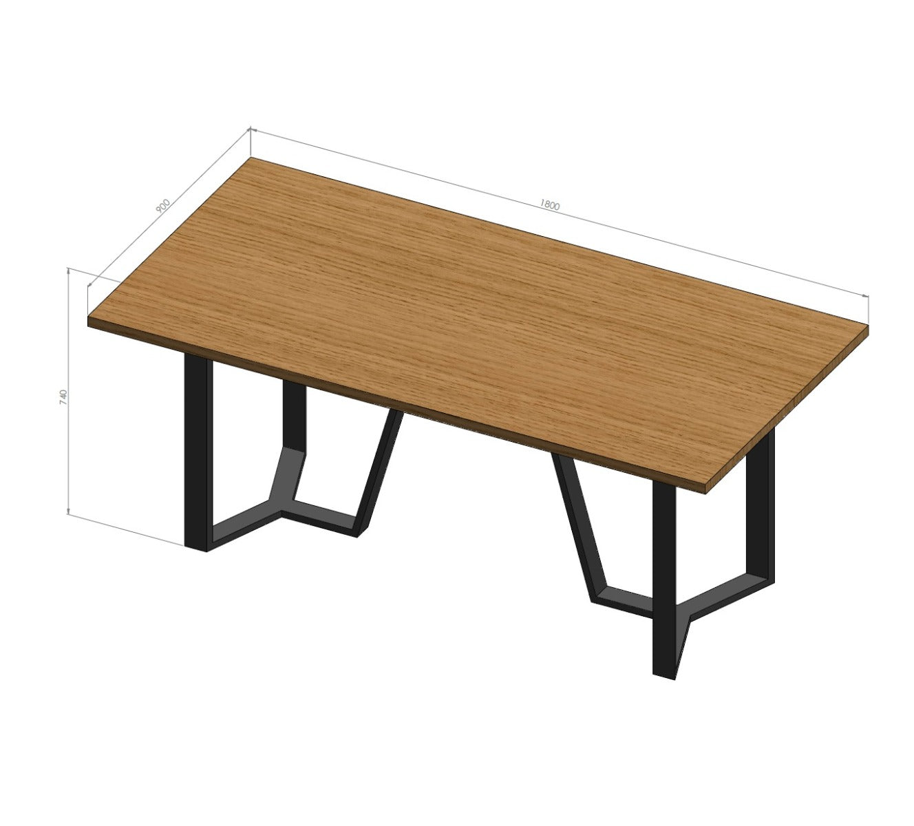 Set picioare masa APIS