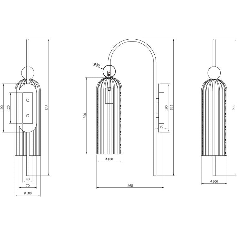 Aplica de perete ANTICA
