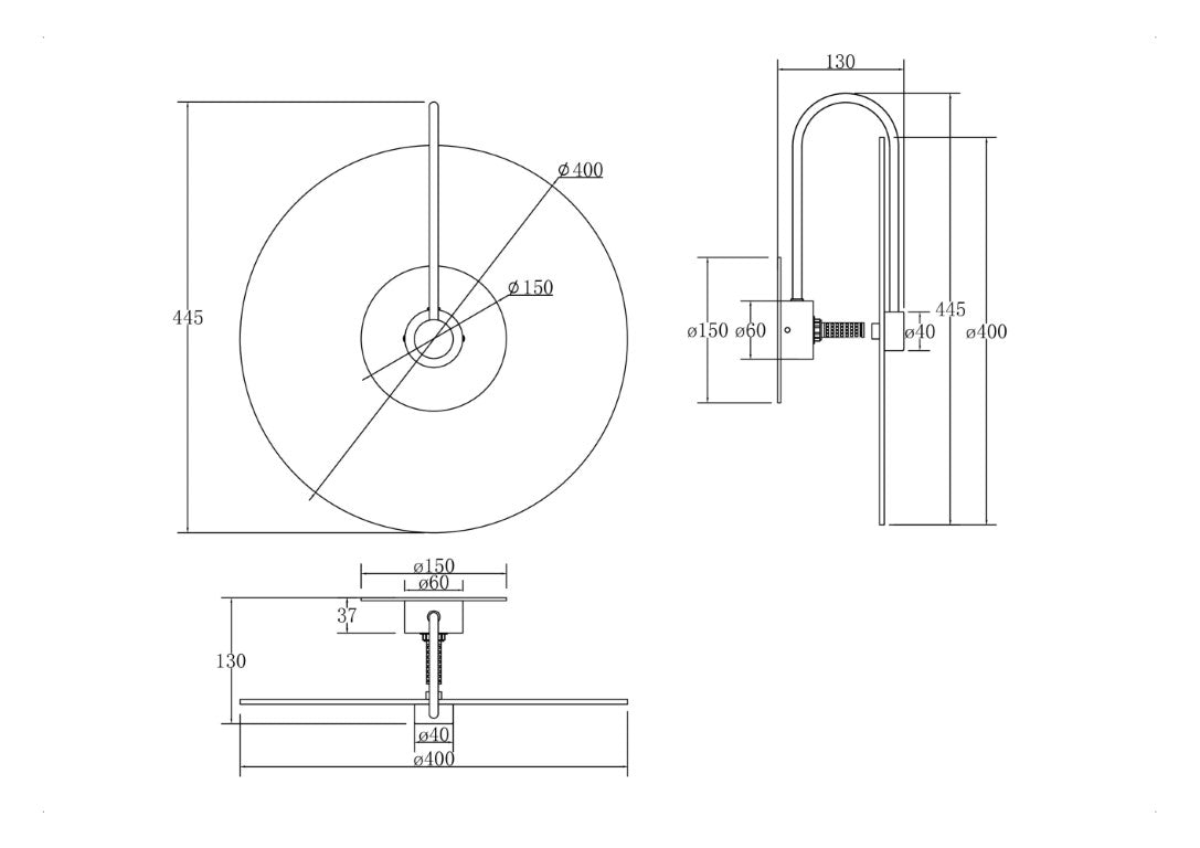 Aplica de perete MARES