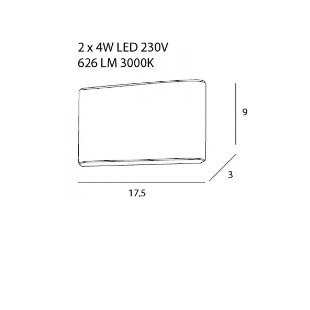 Aplică de perete ZON 17
