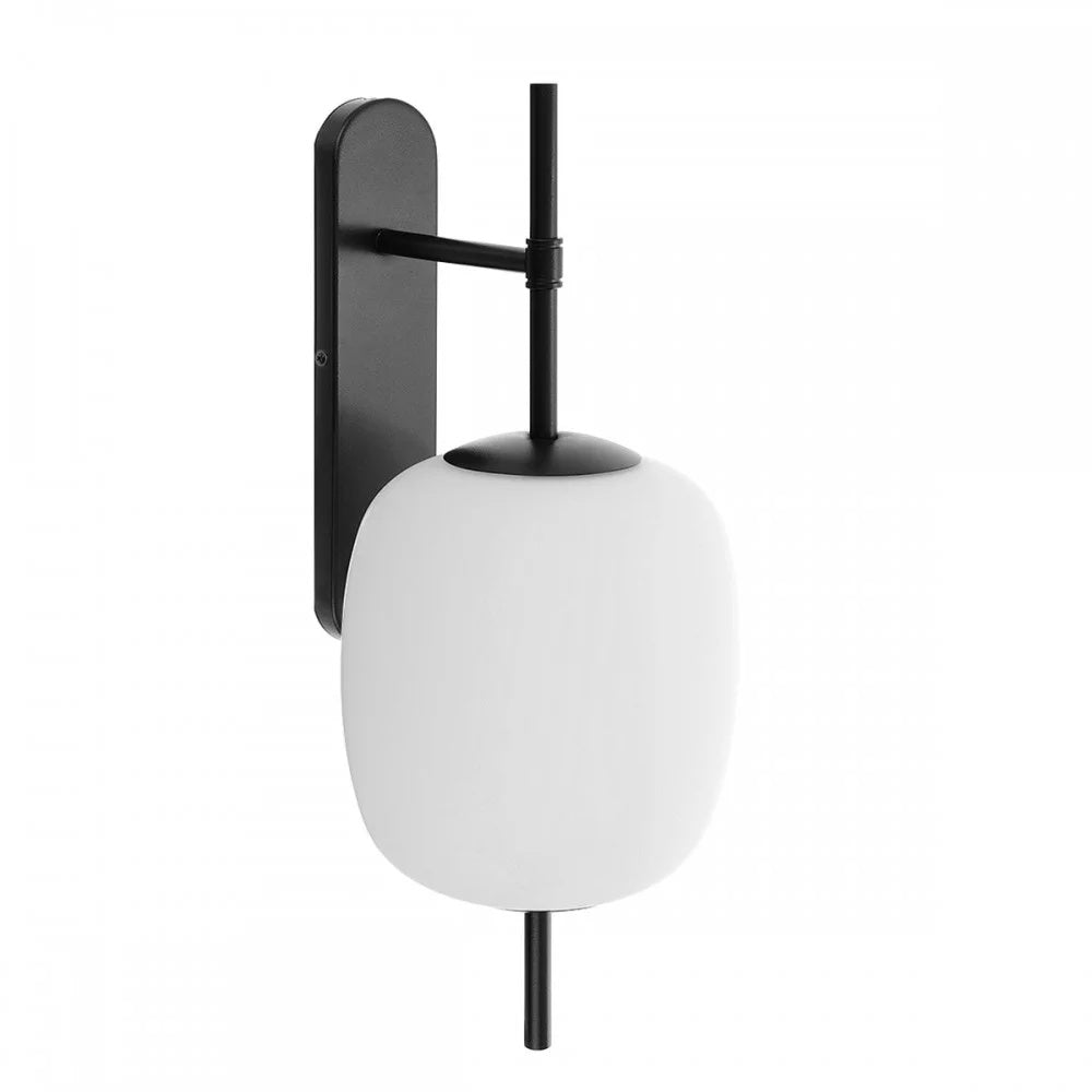 Aplică de perete EIRVEN-MINI W IP44 — Negru