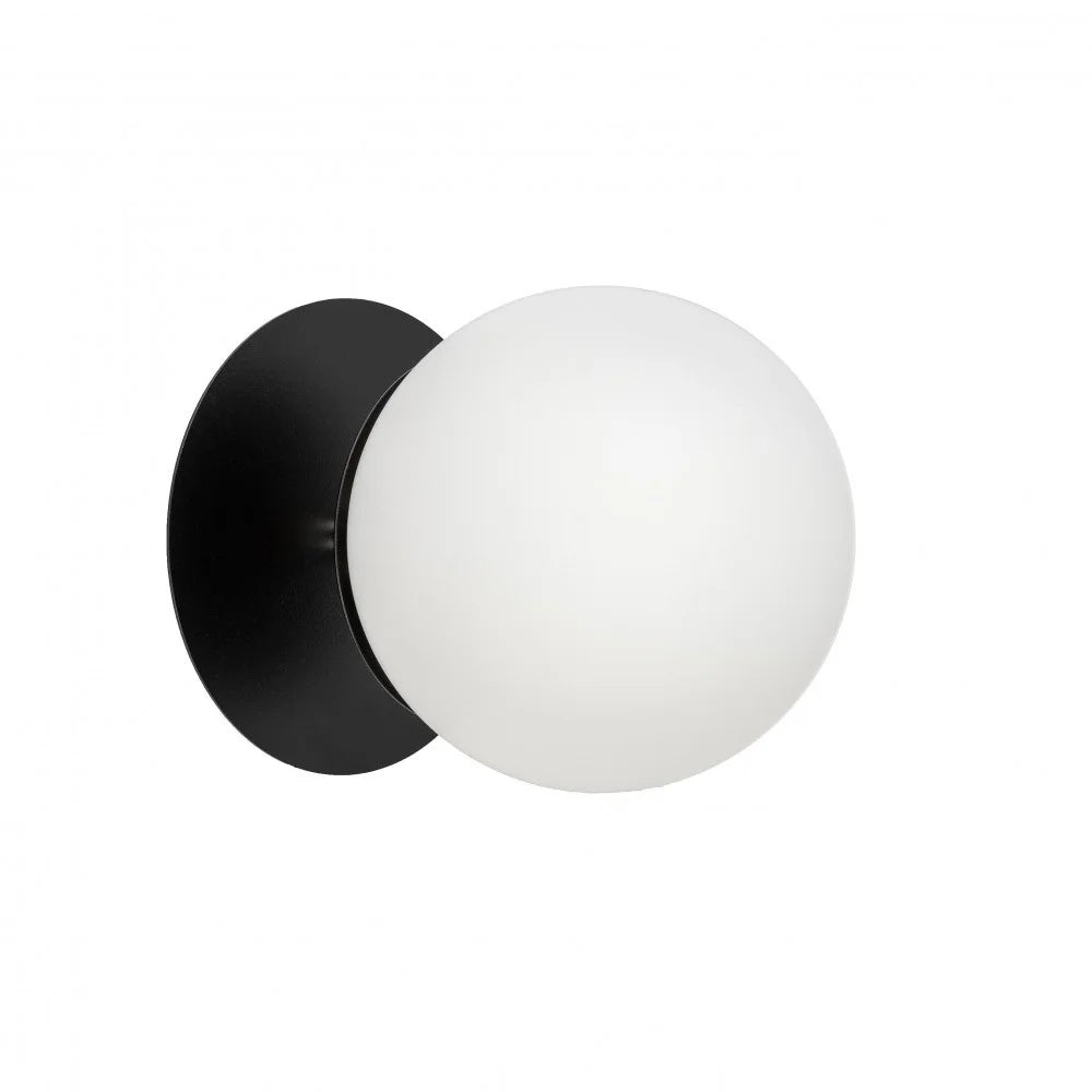 Aplică de perete SOLVRA C — Negru