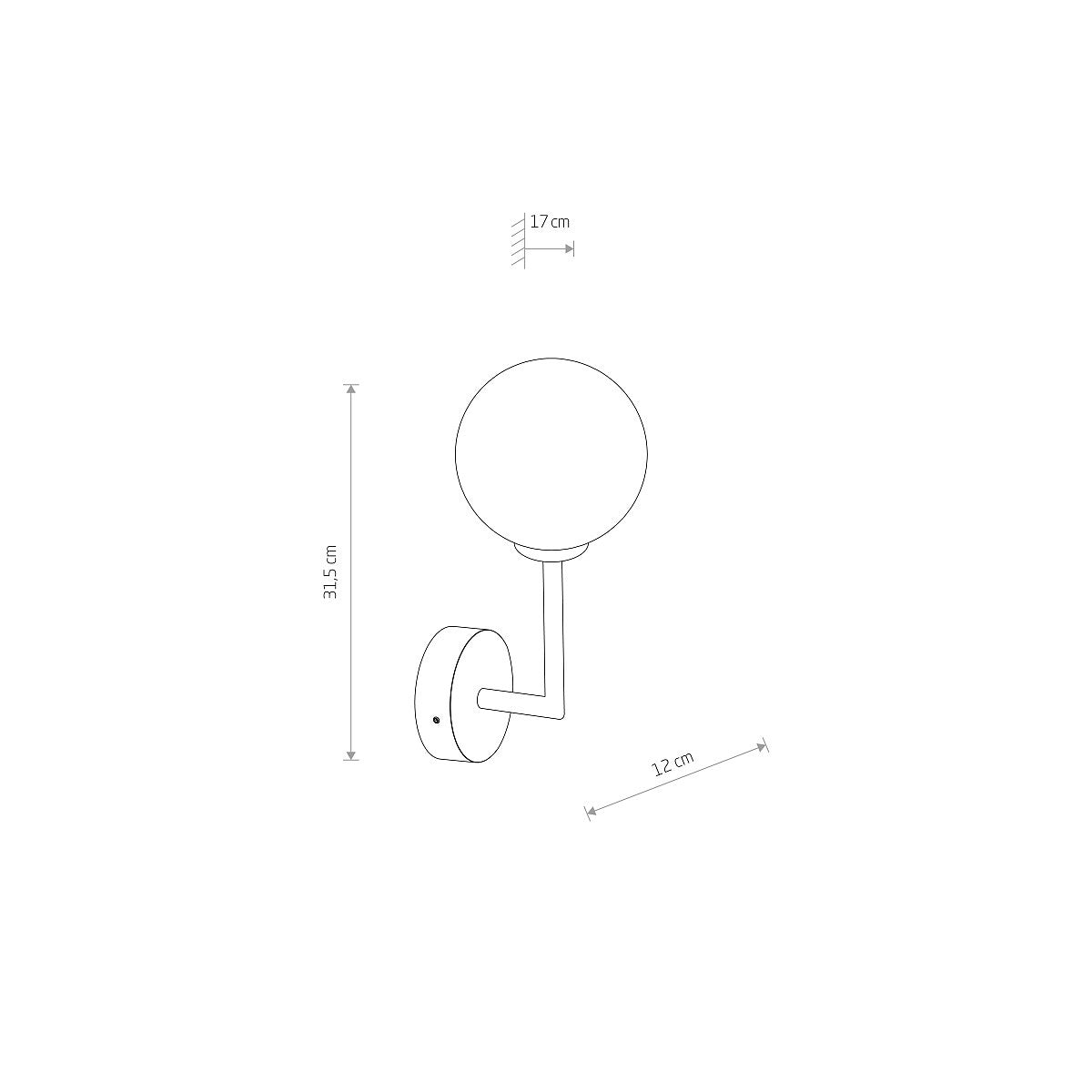 Aplica de perete ARCAFT