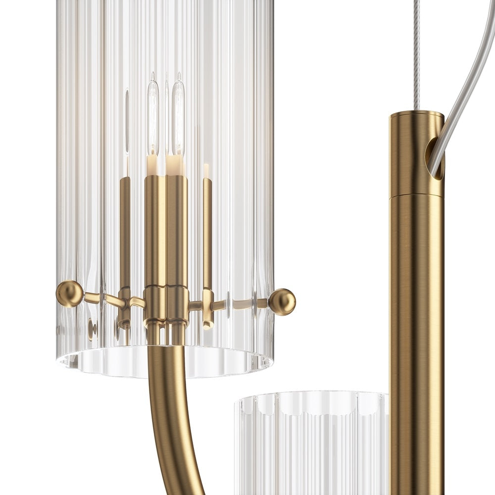 Lampa suspendata ARCOS BRASS L3