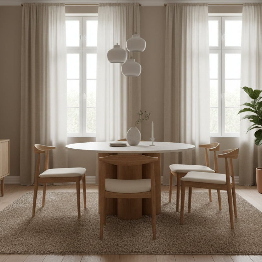 Masa ARDMONT OAK Ø120 CM