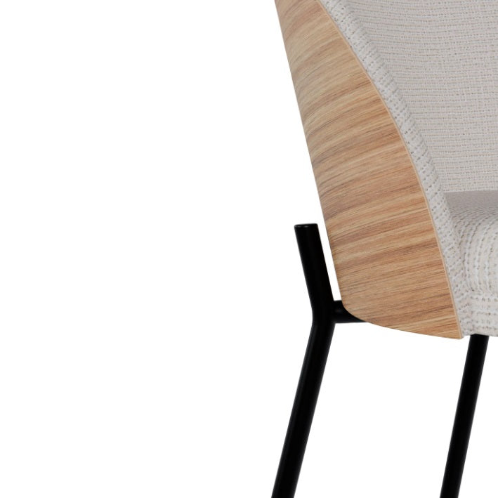 Scaun de bar ARIAD BEIGE H60 CM