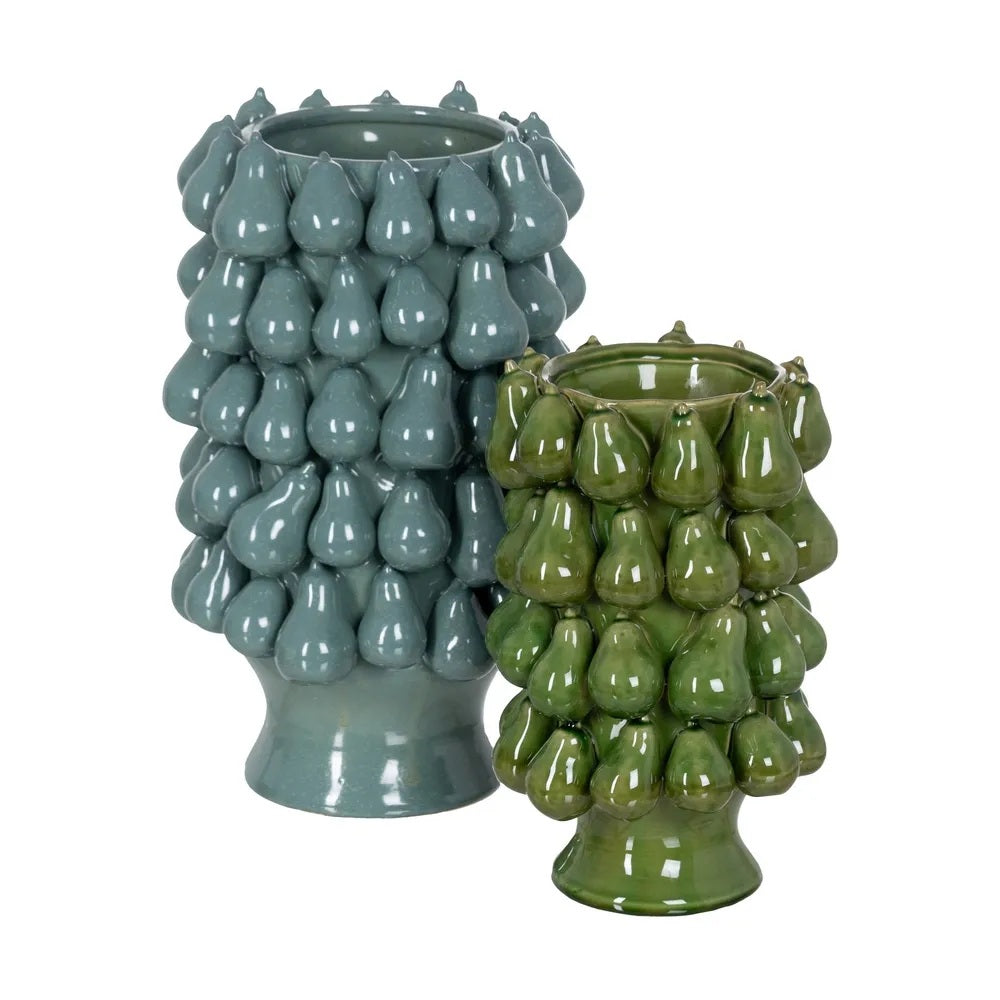 Vaza ARINA PEARS BLUE H40 CM