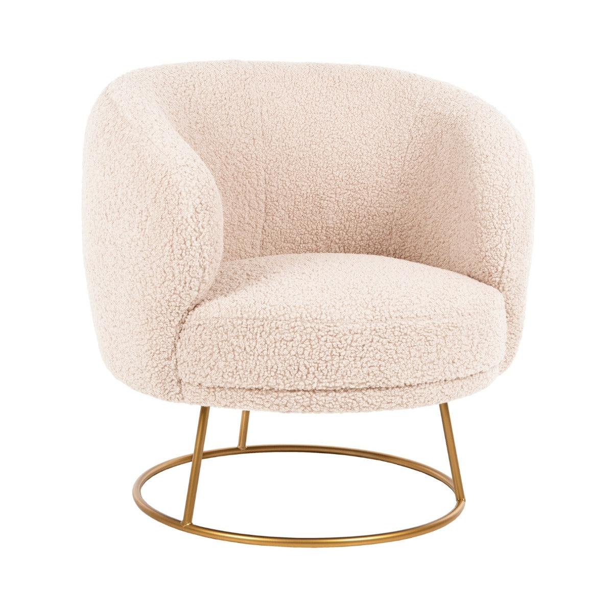 Fotoliu ARION BOUCLE GOLD