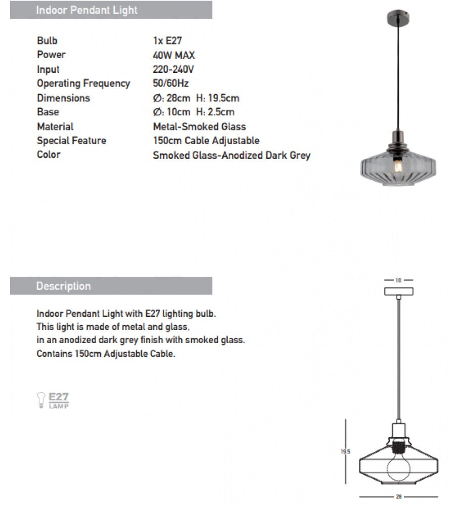 Lampa suspendata ARNOLD