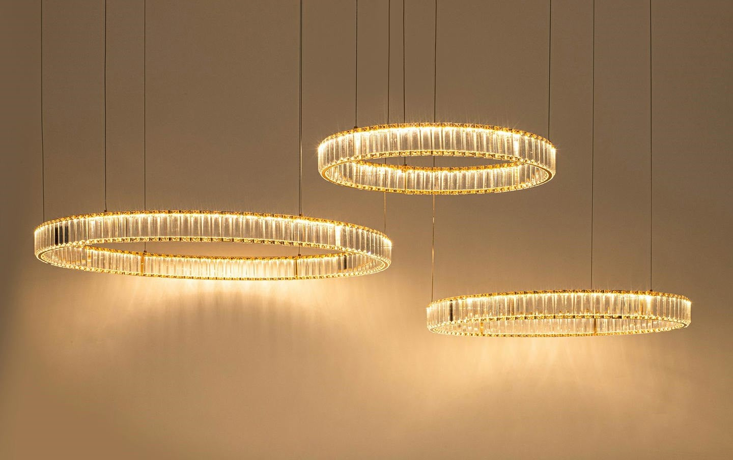 Lampa suspendata ARONGA TRIO 40/60/74 cm