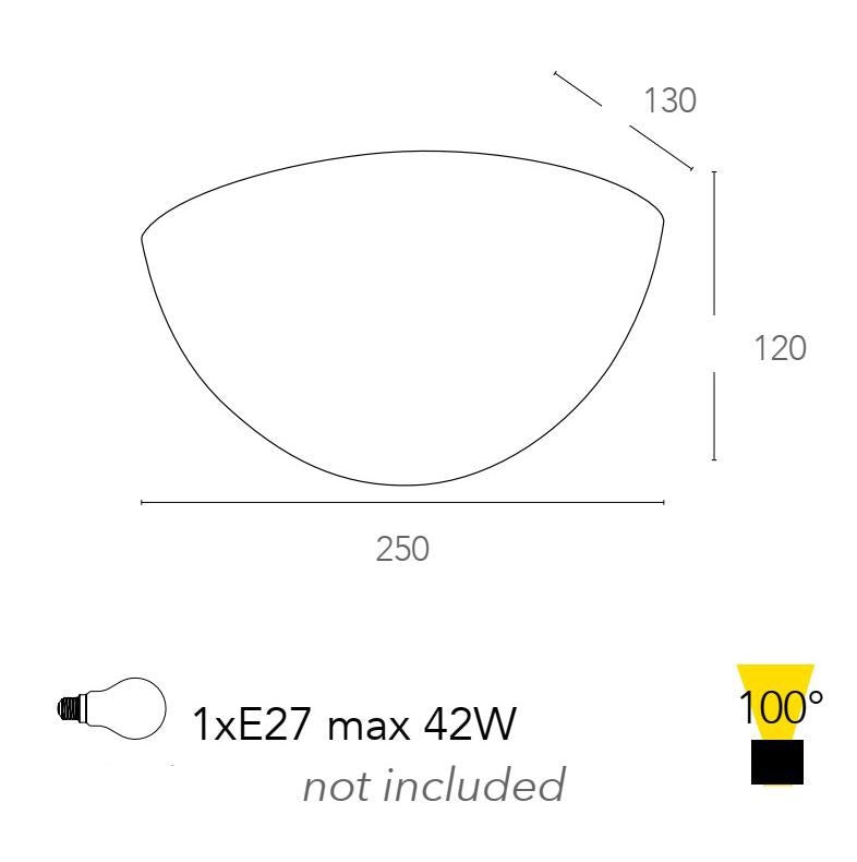 Aplica de perete MORITZ