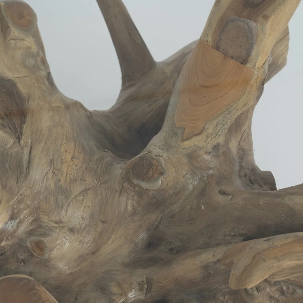 Masuta de cafea ASBERK NATURAL Ø90 x 45 CM