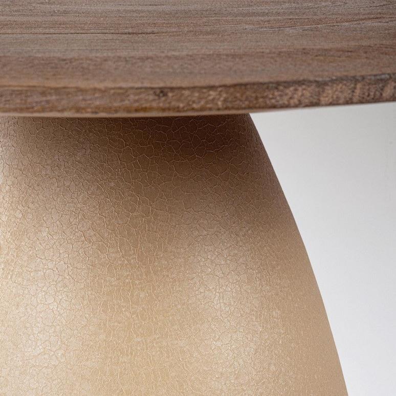 Masuta de cafea ASUKA RUSTIC BROWN 86 x 76 cm x 40 CM