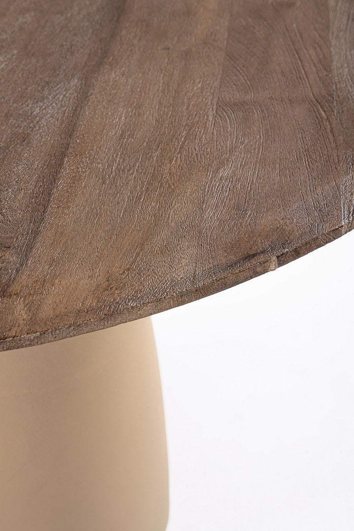 Masa STANLEY RUSTIC BROWN 140 x 120 CM
