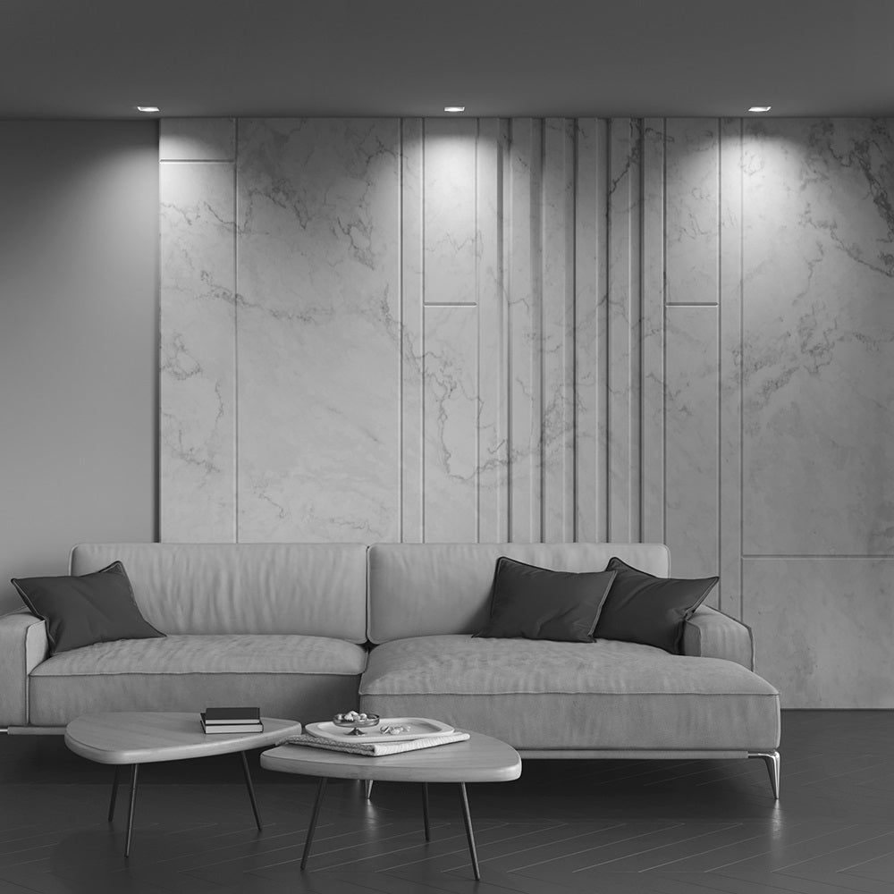 Spot incastrat ATOMI SQUARE WHITE