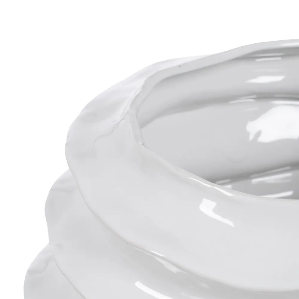 Vaza AUGUSTUS WHITE H46 CM