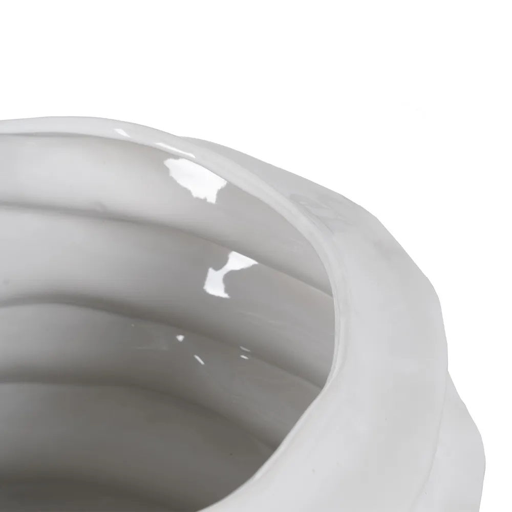 Vaza AUGUSTUS WHITE H46 CM