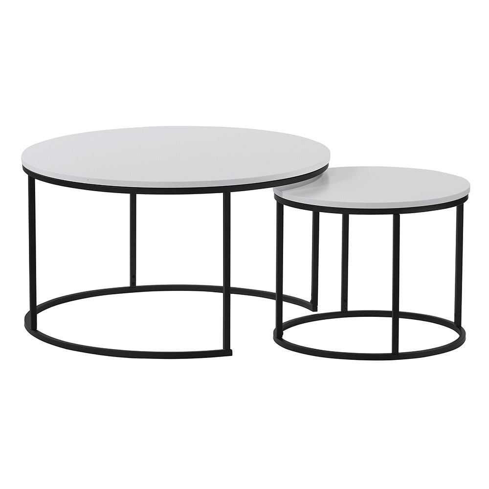 Set 2 masute de cafea AYLIN 80 CM