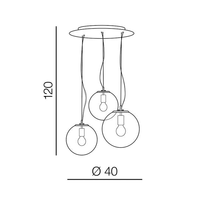 Lampa suspendata ILIA ROUND