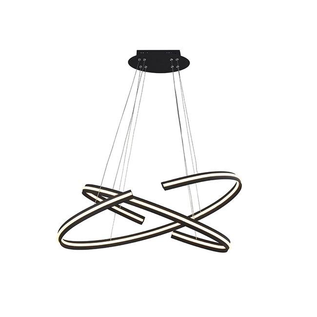 Lampa suspendata ALIS BLACK 120 CM