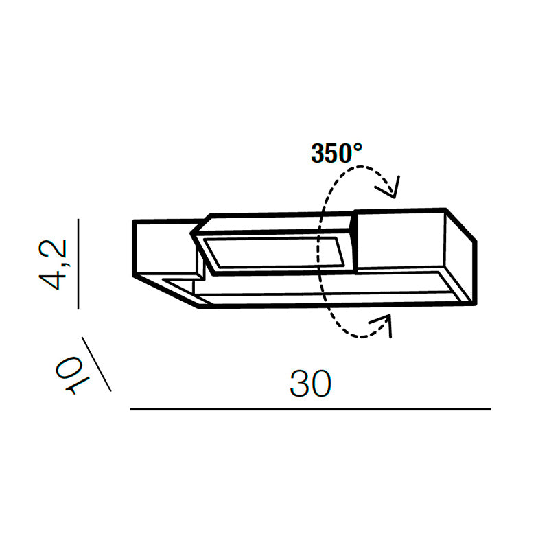 Aplica de perete DALI 30