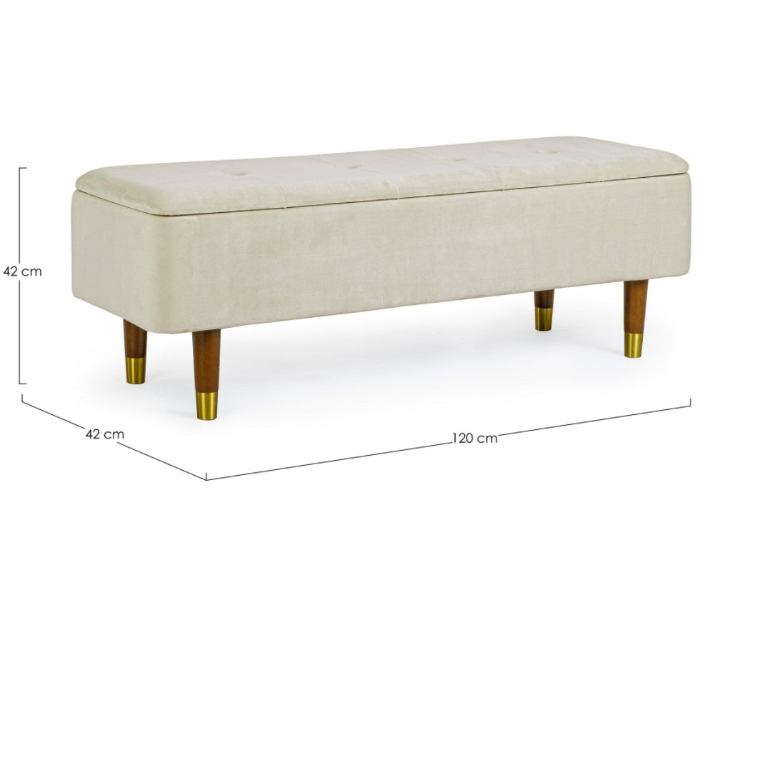 Bancuta KIRAS cream 120 x 42 CM