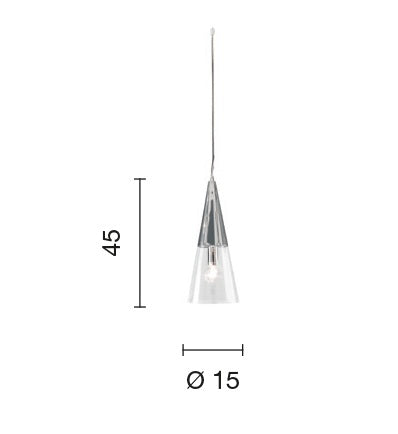 Lampa suspendata BARETO 1