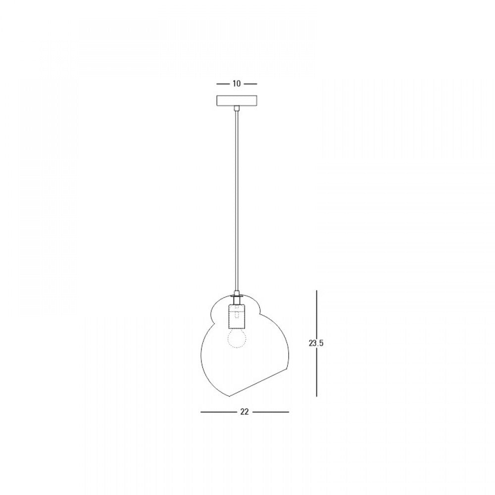 Lampa suspendata BARGO