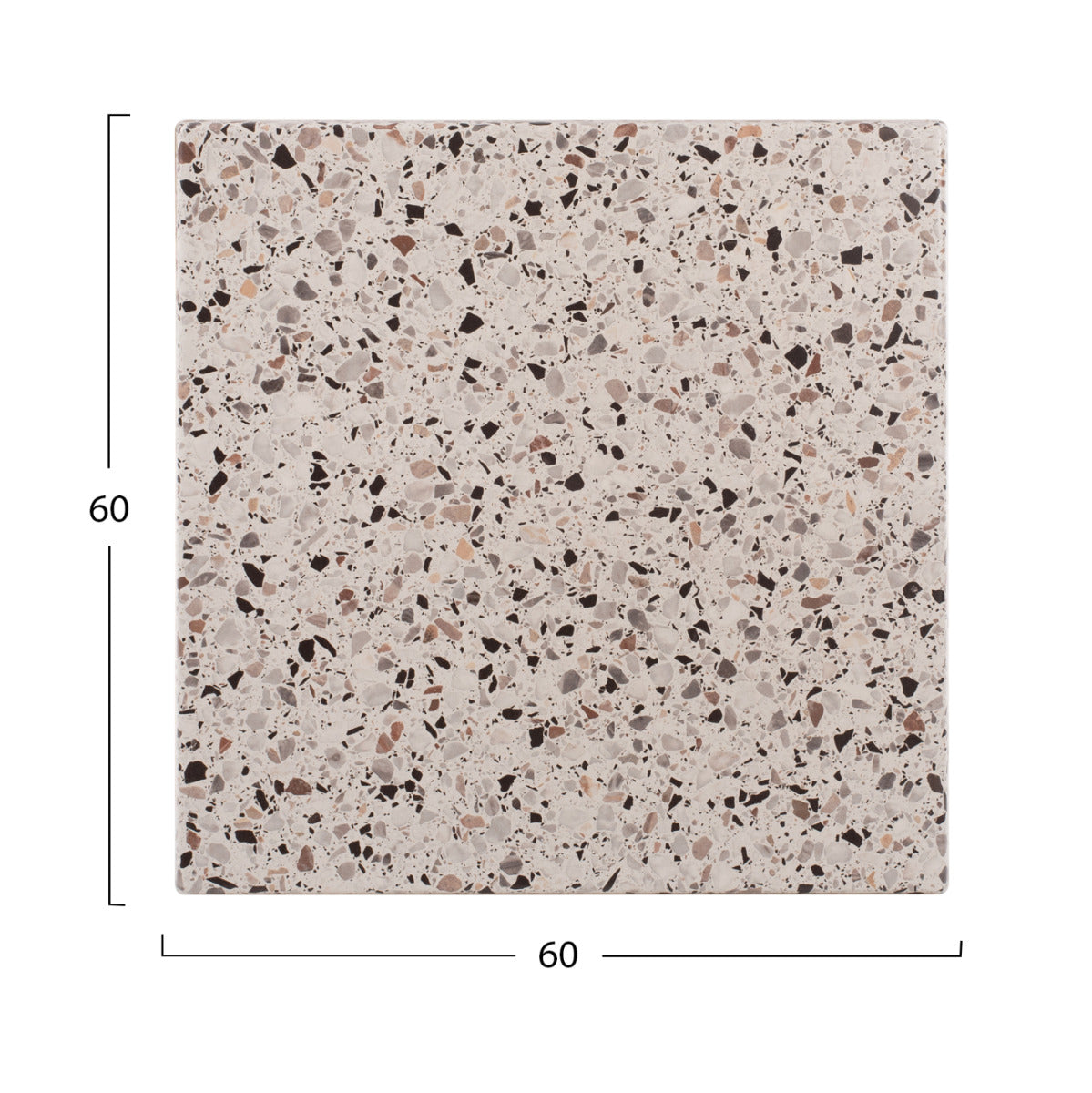 Blat masa WERZALIT STACY TERRAZZO 60 CM
