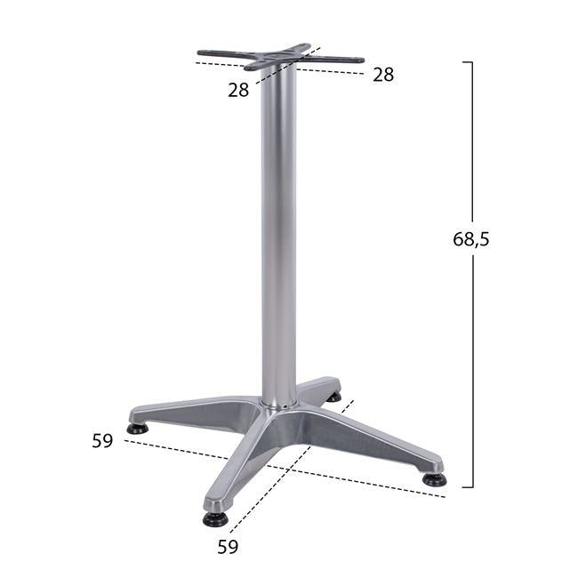 Picior masa ANITA pentru blat de 60 cm