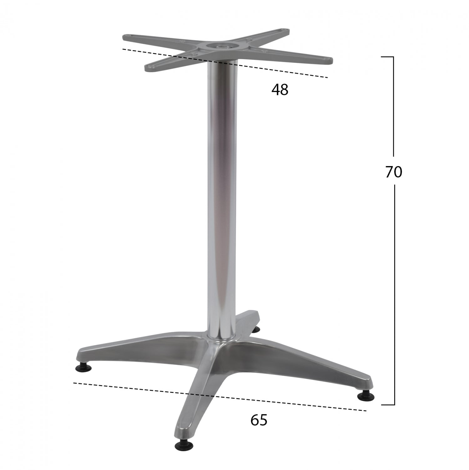 Picior masa GREGOR pentru blat 60-70 cm